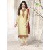 Gold Stunning New Kasheesh Magical Brasso semi stitched suit